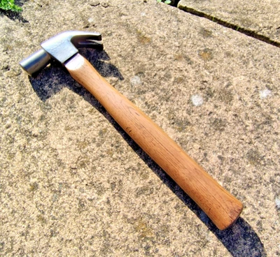 Whitehouse 16 oz Claw Hammer BSS 876 Made in England -Hickory Handle Good hammer - Image 1 of 4