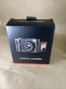4K Digitalkamera 50MP 2,8" 180° Flip Screen 16x Digitalzoom 32GB SD NEU - Bild 1 von 11
