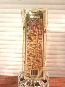 🐻 Vintage 1985 C.R. Gibson "Scaling New Heights" Growth Chart – Lucy Rigg Bear - Picture 1 of 15