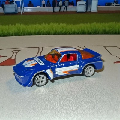 Vintage 1982 Matchbox Superfast Custom Blue Mazda RX7 Wheel Swap - Made In Macau - Image 1 of 4