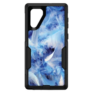 OtterBox Commuter für Galaxy Note (Modell auswählen) blaue Federn - Bild 1 von 15