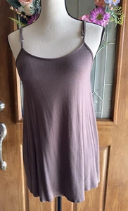 BKE Core Tank Camisole brown Size M Adjustable Straps Made USA - Picture 1 of 9