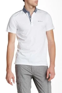 Ben Sherman 163935 Herren Poloshirt mit Chambray-Kragen Gr. M - Bild 1 von 2