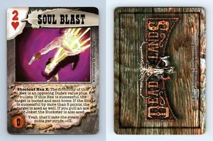 Soul Blast - Deadlands Doomtown EP4 Pinnacle 1998 CCG Card - Picture 1 of 1