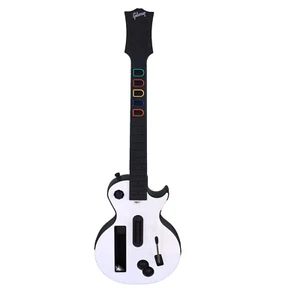 Wii Guitar Hero Gibson Les Paul White Wireless Guitar - Picture 1 of 8