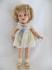 Vintage Shirley Temple Doll 20' Antique Ideal N&T Co. Composition 1930s - TLC