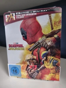 Deadpool & Wolverine - 4K Ultra HD Steelbook Motiv Deadpool # UHD+BLU-RAY-NEU - Picture 1 of 4