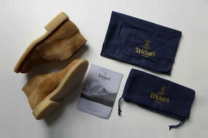 Tricker's Monty Chukka Boots in Peanut Kudu Reverse Suede, Gr. UK 8 - Brandneu mit Karton 585£ - Bild 1 von 14