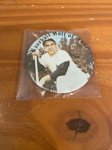 1978 Baseball Hall Of Fame Yogi Berra 3” Pin HF8 Sports Photo Assoc Button - Picture 1 of 2