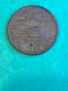1955 Mexico 20 Centavos Coin Circulated Ungraded Free Shipping! - Picture 1 of 15