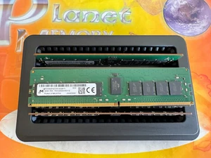 32GB PC4-25600R 3200MHZ DDR4 1RX4 32GB DDR4 SERVER MEMORY MTA18ASF4G72PZ-3G2E1TL - Picture 1 of 3