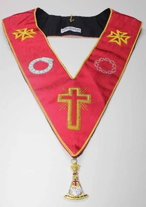 Australian Constitution Rose Croix 18th Degree Collar & Jewel - Picture 1 of 1
