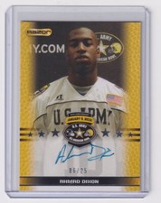 2010 Razor Army All-American Bowl Selection Ahmad Dixon Auto /25 #TA-AD1