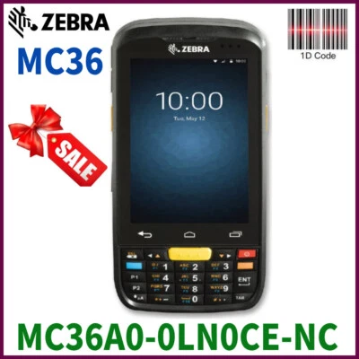 Zebra MC36A0 Handheld 1D Barcode Scanner Mobile Data Collector MC36A0-0LN0CE-NC - Image 1 of 4