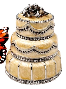 Olivia Riegel Zinnring Hochzeitstag Kuchenbox - Swarovski - Bild 1 von 15