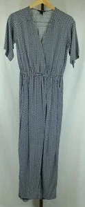 H&M Ladies Juniors Multicolor Print Short Sleeve 1 Piece Jumpsuit Size XS/2 - Picture 1 of 6