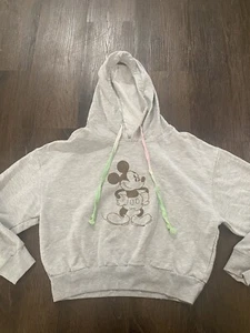 Junior Girls Disney Mickey Mouse Sweater Size Large #12 - Picture 1 of 4
