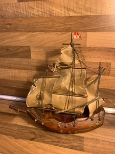 Modell Segelschiff aus Holz Christopher Columbus Santa Maria (Alt) - Bild 1 von 12