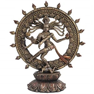 Hindu Shiva Nataraja Tanzende Statue Figur Neu - Bild 1 von 2