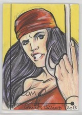2013 Marvel Fleer Retro Artist Sketch Cards 1/1 Geannes Holland Sketch 09q5