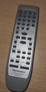 Original Technics Fernbedienung RAK-SC510W Technics Fernbedienung - Bild 1 von 12