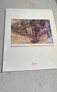 Rare BERND SCHWARZER ZEICHNUNGEN DRAWINGS Sealed Kunst Bonn Museum Book Germany - Foto 1 di 3