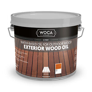 WOCA Außenholzöl Exterior Öl Wood Terrassenöl *Teak* 2,5 Liter (17,98 €/L)
