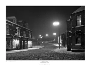 Lye Snow Scene (1962) Lye, Stourbridge, Worcestershire, West Midlands impresión Reino Unido - Imagen 1 de 4