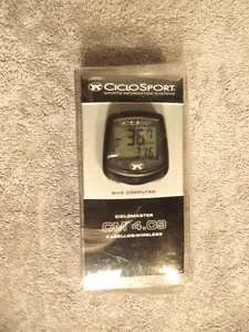 Ciclosport Ciclo Master CM 409 Fahrradcomputer Neu - Bild 1 von 3