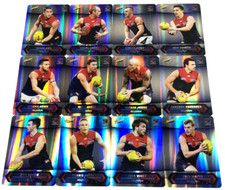 2015 SELECT AFL CHAMPIONS TRADING CARD FULL SILVER FOIL TEAM SET(12)*-MELBOURNE