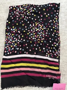 Kate Spade Confetti Dot Oblong Scarf - Picture 1 of 4