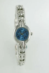 Rumours Damenuhr Silber Edelstahl Wasserdicht Batterie Blau Quarz - Bild 1 von 3