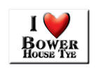 Bower House Tye, Suffolk, England - Fridge Magnet Souvenir Uk