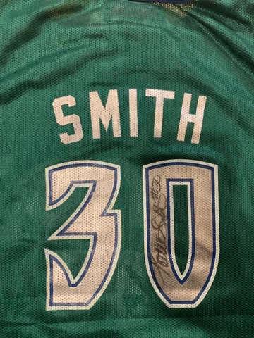 WNBA Minnesota Lynx Katie Smith Green Jersey XL Auto RARE WNBA ALL STAR NWT Cover