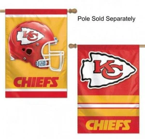 Kansas City Chiefs Patrick Mahomes Double Sided Garden Flag Outdoor Yard - Picture 1 of 4