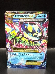 Pokémon XY Scontro Primordiale Kyogre EX Mega 55/160 Ultra Raro - Foto 1 di 6