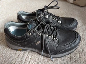 AHNU WMS GRÖSSE 8 SCHUHE MONTARA III BLK LTHR WASSERDICHT WANDERN 2X GETRAGEN VIBRAM EVENT - Bild 1 von 10