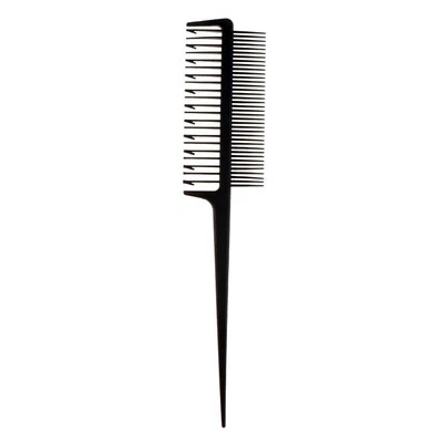 Professional 2 Way Hair Weave Weaving Highlighting Teasing Hair Styling Comb - Image 1 of 4