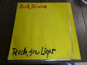 BAD BRAINS - ROCK FOR LIGHT - LINE RECORDS - WHITE VINYL - VG++ - Picture 1 of 4
