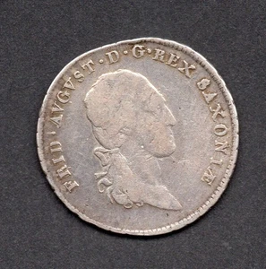 1/3 Eine Feine Mark - SACHSEN - Deutschland - FRID AUGUST REX SACHSEN - Jahr 1812 - Bild 1 von 2