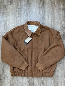 Nike Air Varsity Wolljacke Braun Herren Gr. Large FZ1168-281 - Bild 1 von 5