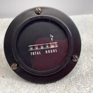 Stewart Warner Hobbs Meter Indicator 4/40 VDC - Picture 1 of 4
