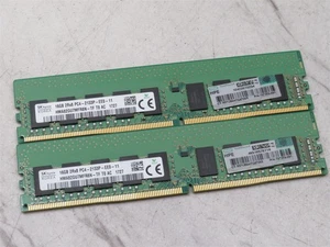 2x Hynix 16GB 2Rx8 PC4-2133P-EE0-11 HMA82GU7MFR8N-TF Workstation RAM DDR4 - Picture 1 of 4