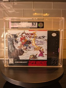 1ST PRINT! Chrono Trigger SNES VGA GRADED 9.2 CIB PSA Super Nintendo Not Sealed