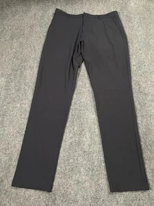 Rhone Commuter Slim Hose Herren 34x33 schwarz Stretch säumbar Performance Arbeit - Bild 1 von 9