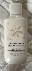 Bath & Body Works Snowflakes & Cashmere Daily Nourishing Body Lotion 8 fl oz New - Picture 1 of 2