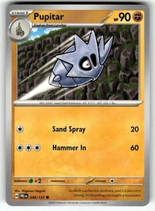 Pokemon Prismatic Evolutions Pupitar 048/131 - Picture 1 of 4