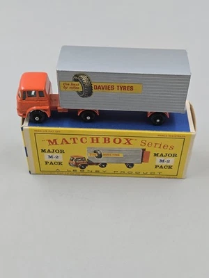 Vintage Matchbox Lesney Major Pack M-2 Davies Tyre Truck with The Original... - Image 1 of 4
