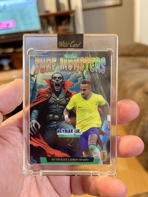 2025 WC Turf Monster Neymar Jr. 1/1 Dracula - Bild 1 von 2