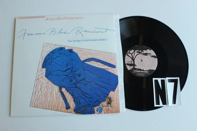 Jennifer Warnes Famous Blue Raincoat Record lp original vinyl album - Image 1 of 3